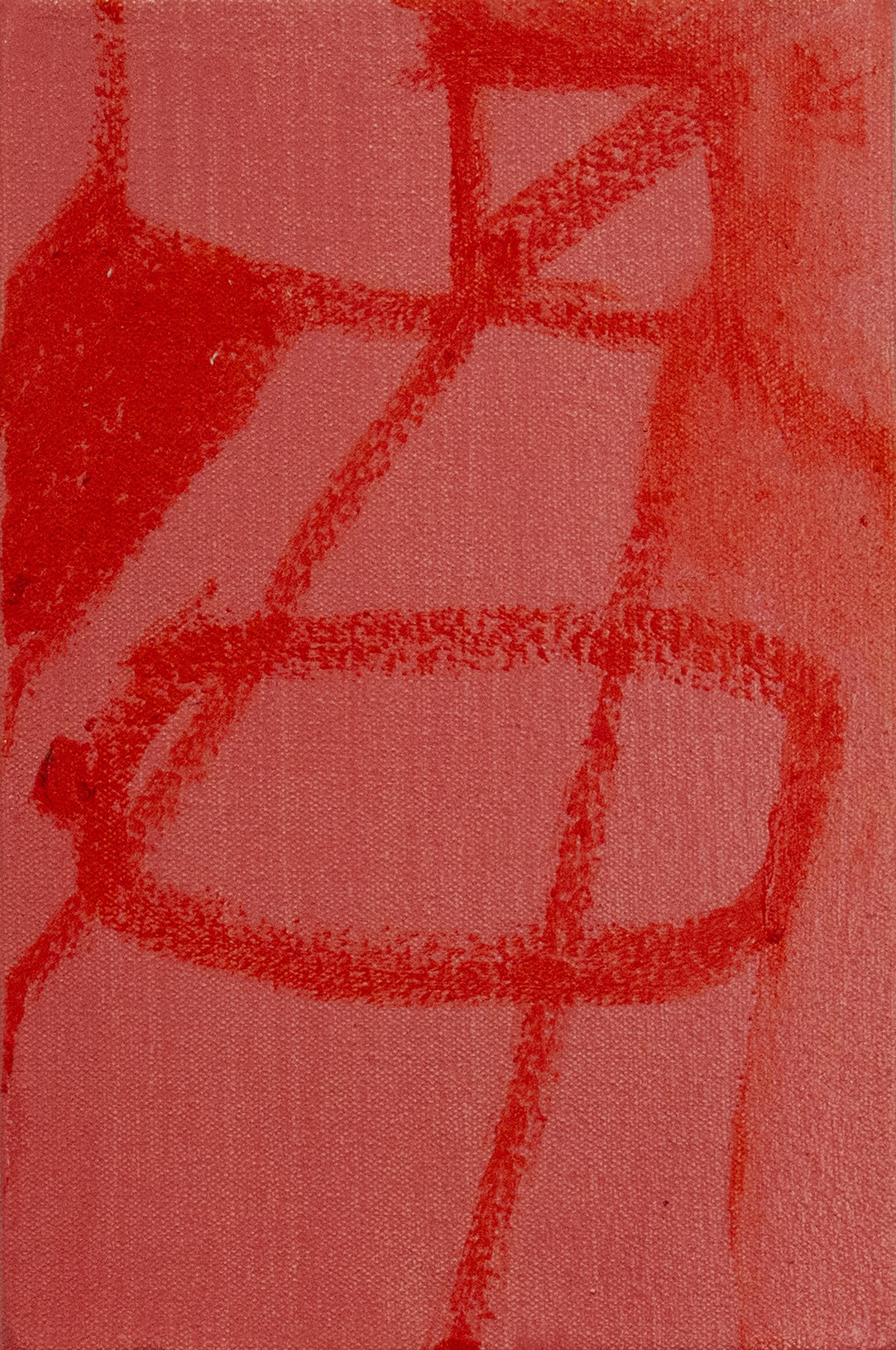 Abstract oil painting by Finnish artist Matti Närekangas, 2025